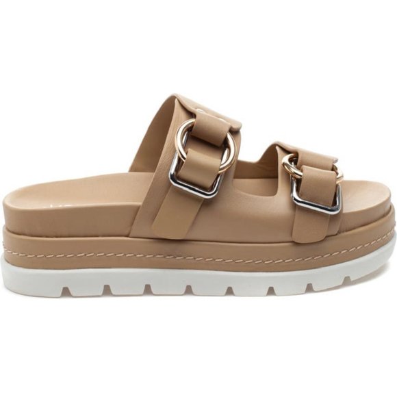 J/SLIDES Baha Summer Platform Sandal Size 7 - Picture 2 of 8